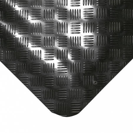 Tapis antistatique en tôle diamant Tapis antistatique en tôle diamant