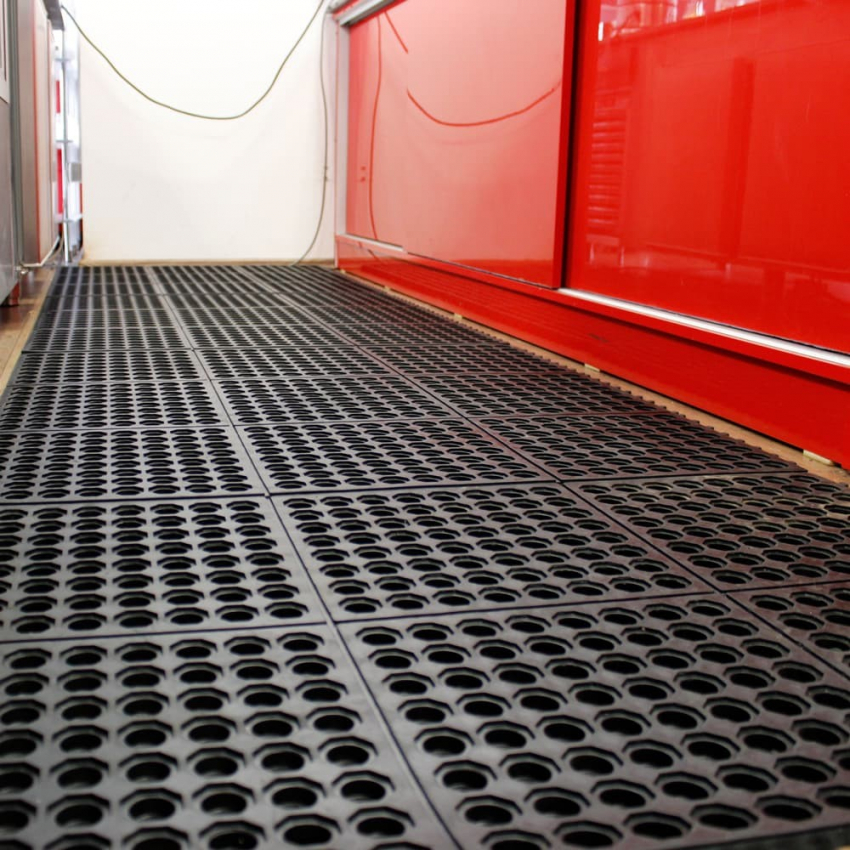 Tapis Agroalimentaires Dalles antidérapantes aires de jeux - 78 - FATIGUE STEP