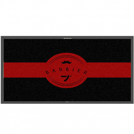 Tapis logo barbier Tapis logo barbier