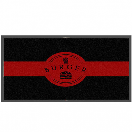 Tapis logo burger - Tapis thématique Tapis logo burger - Tapis thématique