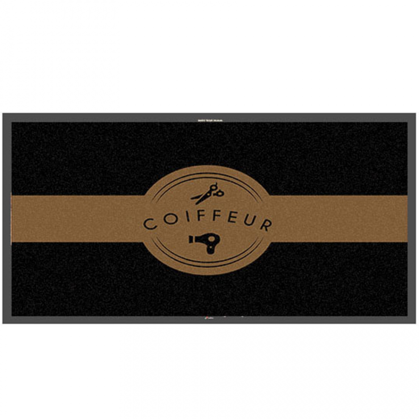 Tapis logo coiffeur Tapis logo coiffeur