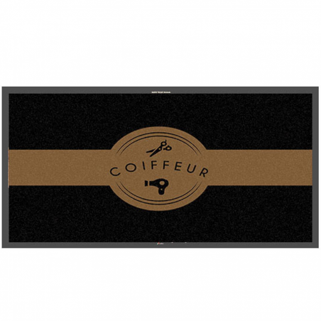 Tapis logo coiffeur Tapis logo coiffeur