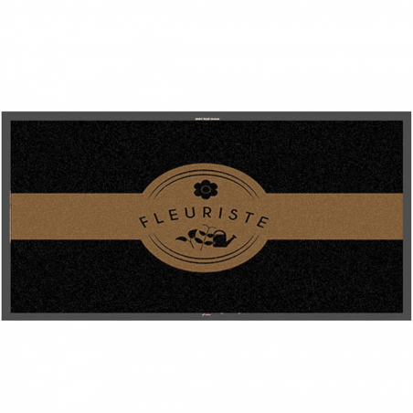 Tapis logo fleuriste - Tapis thématique Tapis logo fleuriste - Tapis thématique