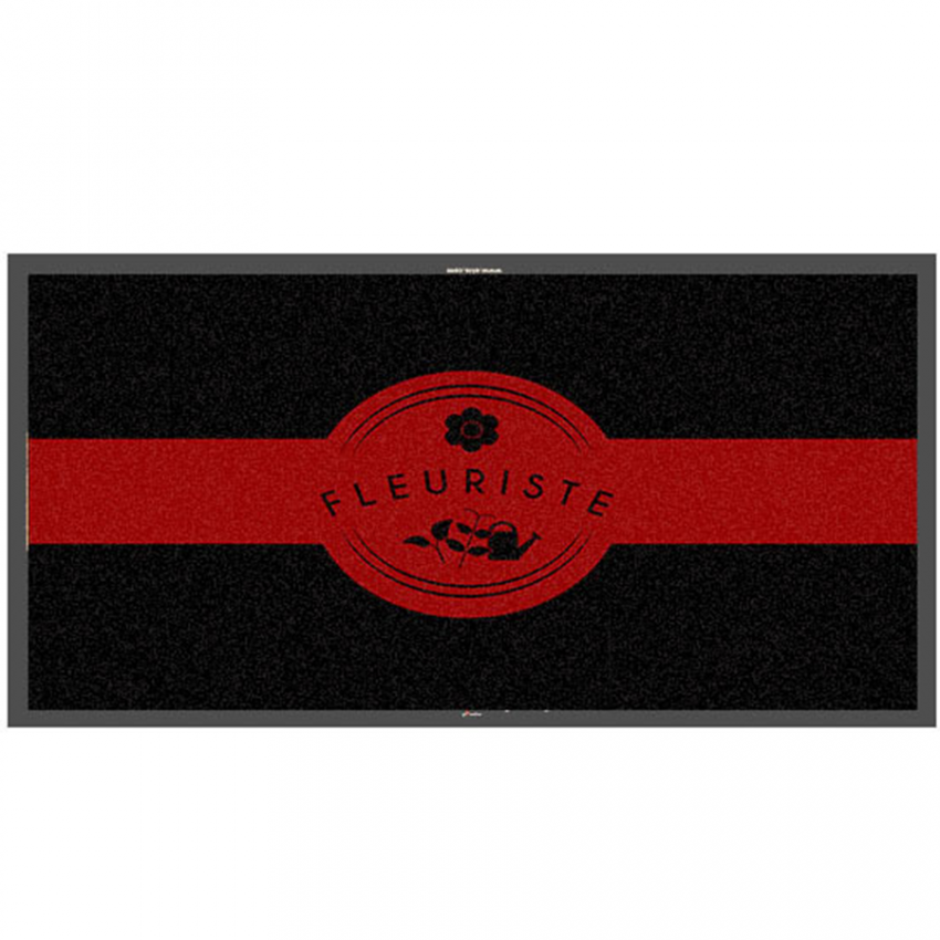 Tapis logo fleuriste - Tapis thématique Tapis logo fleuriste - Tapis thématique