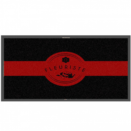 Tapis logo fleuriste - Tapis thématique Tapis logo fleuriste - Tapis thématique
