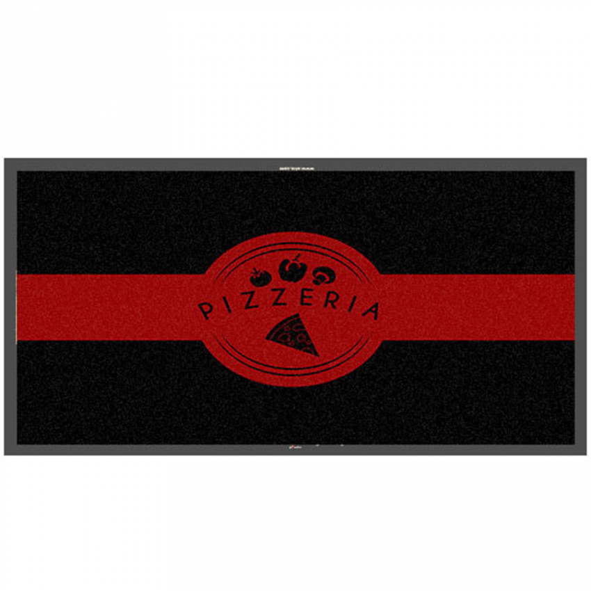 Tapis logo pizzeria Tapis logo pizzeria