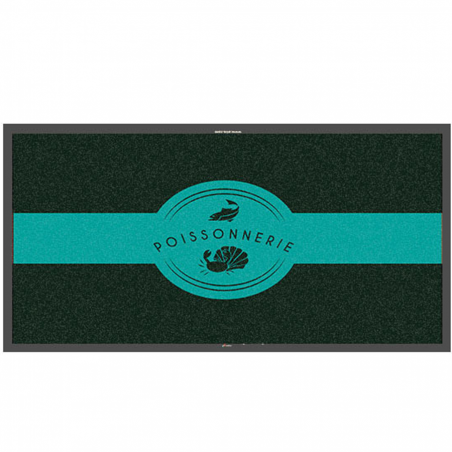 Tapis logo poissonnerie - Tapis thématique Tapis logo poissonnerie - Tapis thématique