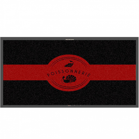 Tapis logo poissonnerie - Tapis thématique Tapis logo poissonnerie - Tapis thématique
