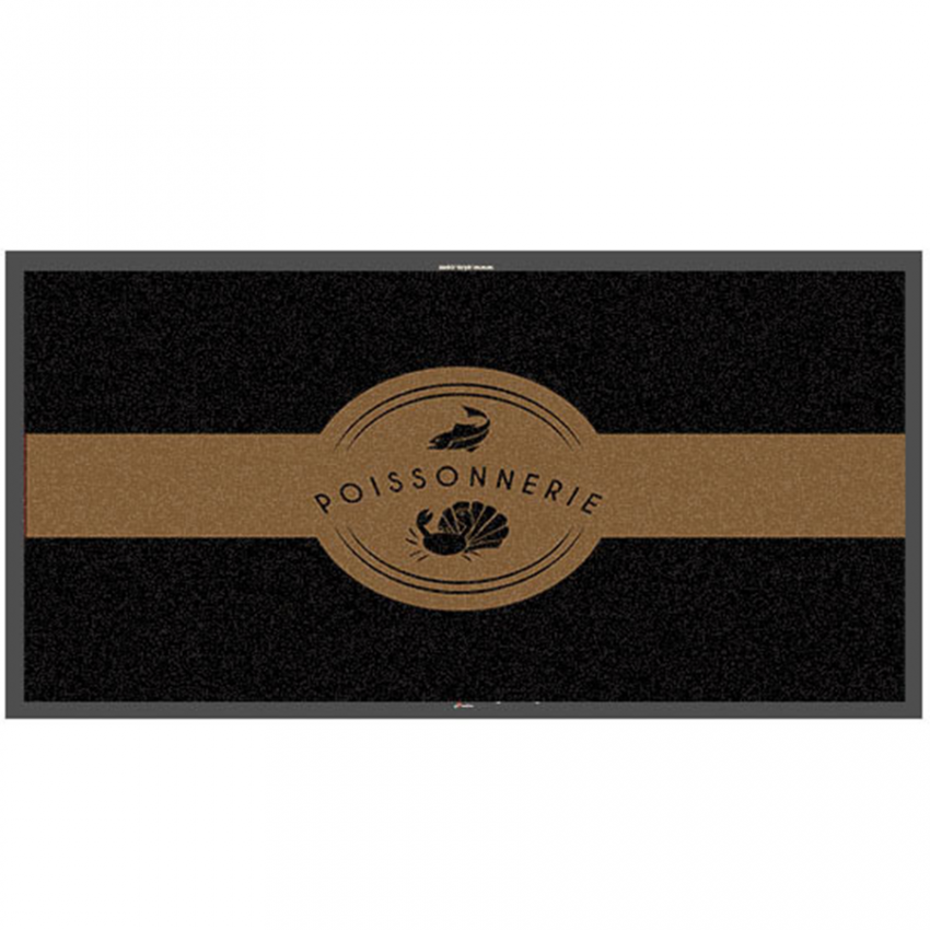 Tapis logo poissonnerie - Tapis thématique Tapis logo poissonnerie - Tapis thématique