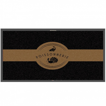 Tapis logo poissonnerie - Tapis thématique Tapis logo poissonnerie - Tapis thématique