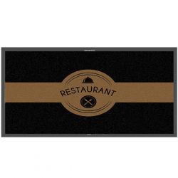 Tapis logo restaurant