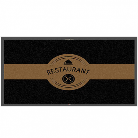 Tapis logo restaurant - Tapis thématique Tapis logo restaurant - Tapis thématique