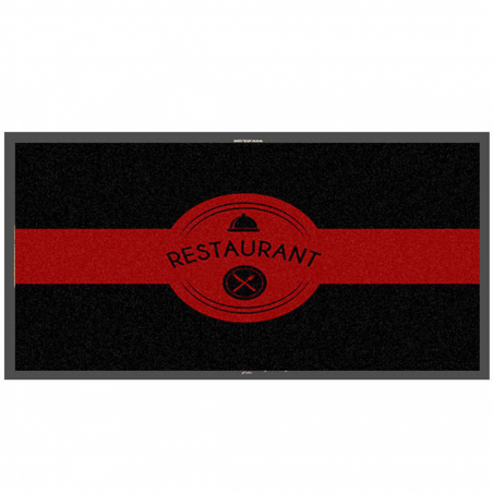 Tapis logo restaurant - Tapis thématique Tapis logo restaurant - Tapis thématique