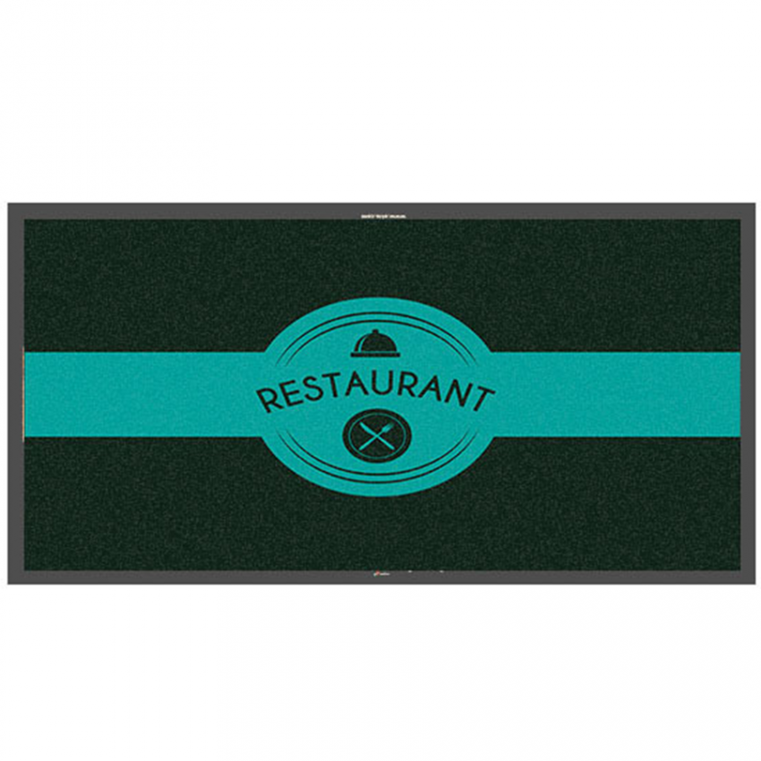Tapis logo restaurant - Tapis thématique Tapis logo restaurant - Tapis thématique