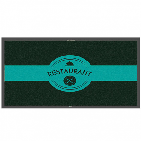 Tapis logo restaurant - Tapis thématique Tapis logo restaurant - Tapis thématique