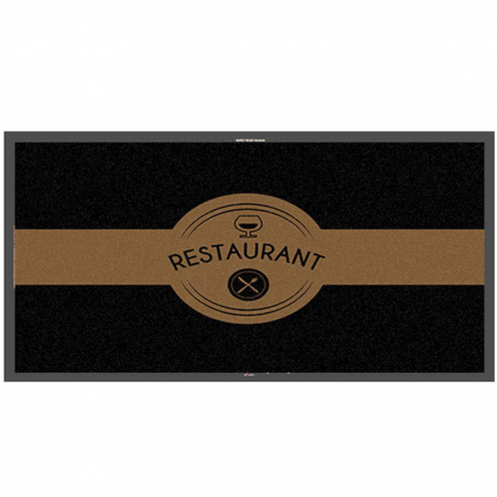 Tapis logo restaurant - Tapis thématique Tapis logo restaurant - Tapis thématique