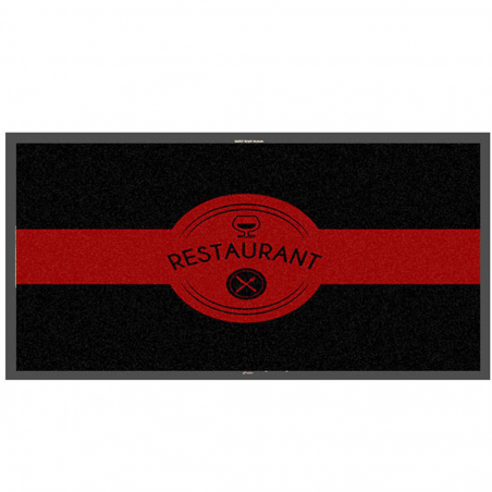 Tapis logo restaurant - Tapis thématique Tapis logo restaurant - Tapis thématique