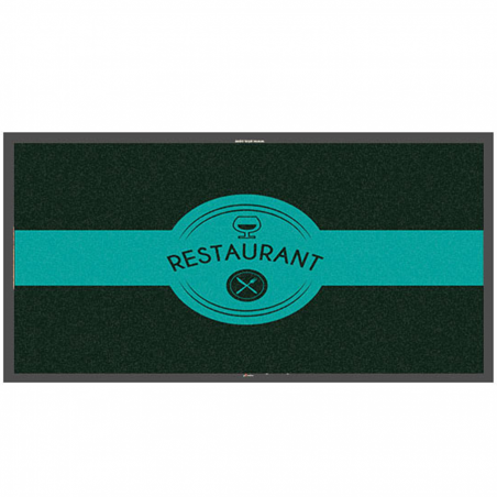 Tapis logo restaurant - Tapis thématique Tapis logo restaurant - Tapis thématique