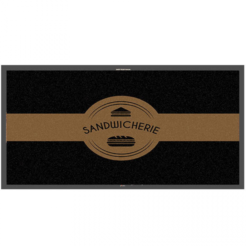 Tapis logo sandwicherie - Tapis thématique Tapis logo sandwicherie - Tapis thématique