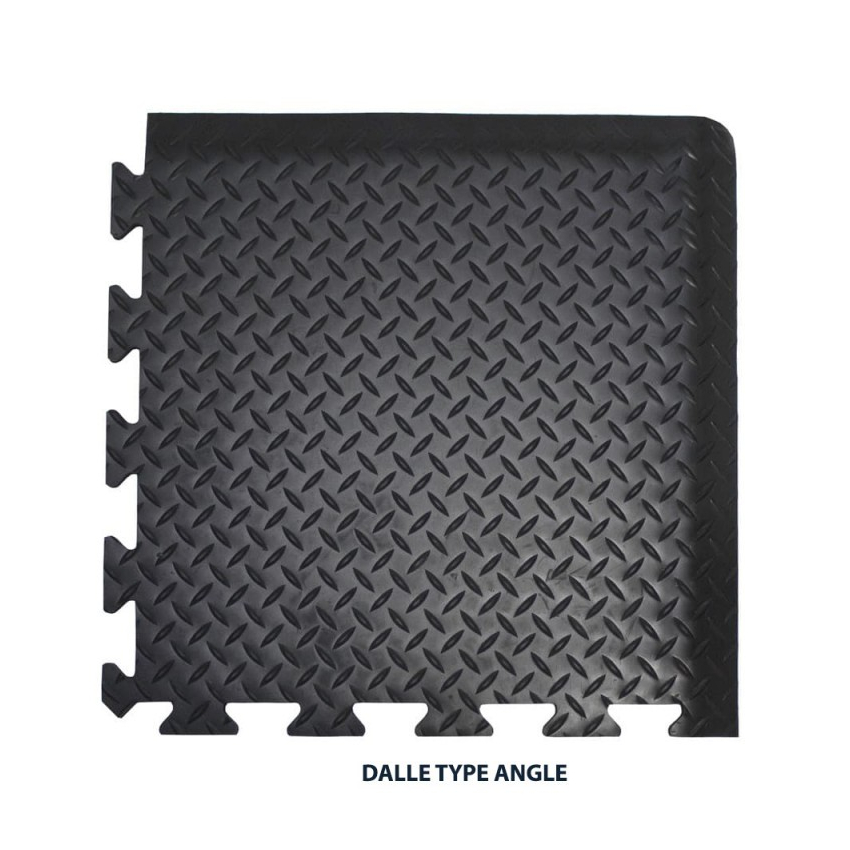 Dalles anti fatigue en tôle de diamant - Tapis antifatigue et de sécurité Dalles anti fatigue en tôle de diamant - Tapis antifatigue et de sécurité
