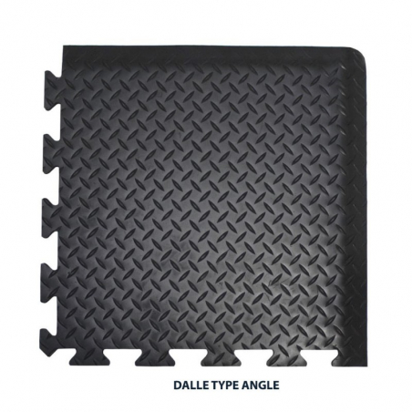 Dalles anti fatigue en tôle de diamant - Tapis antifatigue et de sécurité Dalles anti fatigue en tôle de diamant - Tapis antifatigue et de sécurité