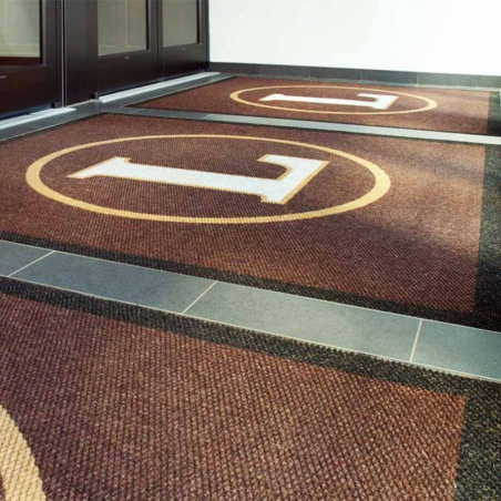 Tapis logo grattant Tapis logo grattant