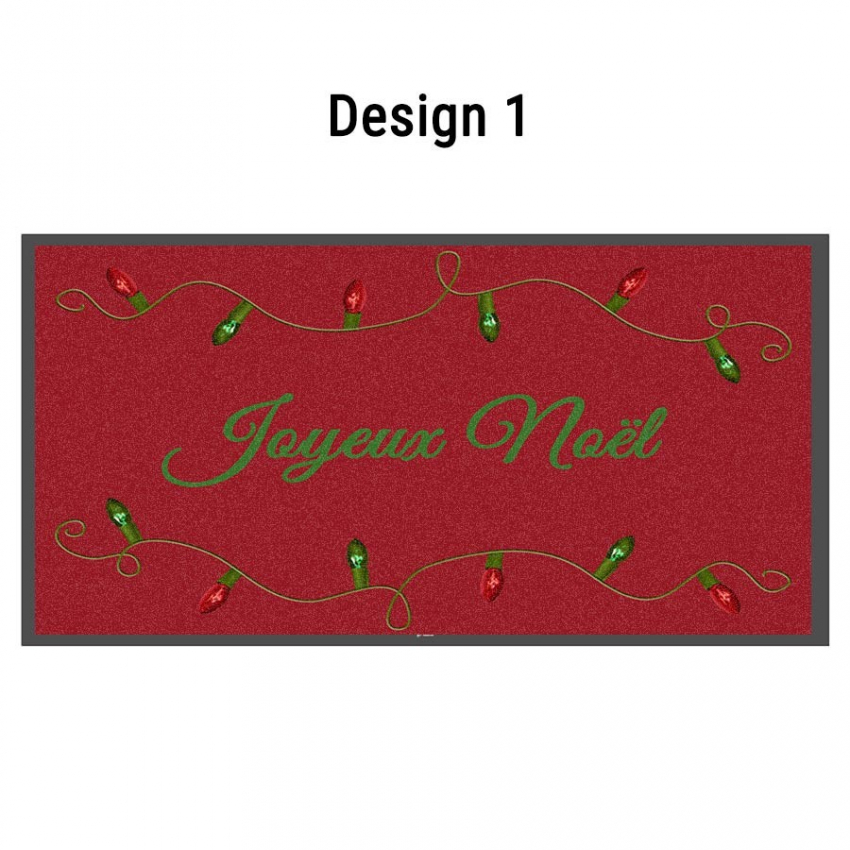 Tapis d'entrée de Noël Tapis d'entrée de Noël