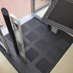 Tapis en caoutchouc pour entrée  Tapis extérieur professionnel