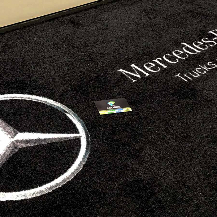 Tapis logo personnalisé sur mesure Tapis logo personnalisé sur mesure