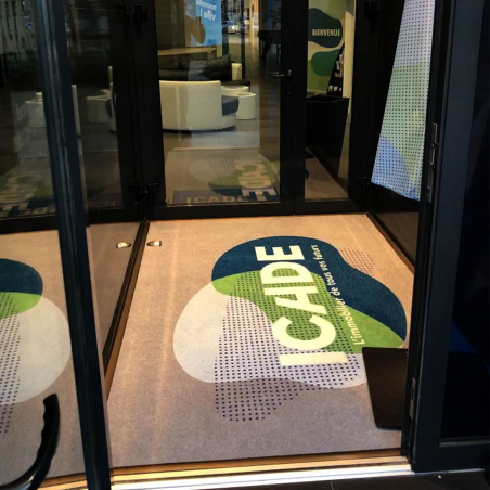 Tapis logo personnalisé sur mesure Tapis logo personnalisé sur mesure