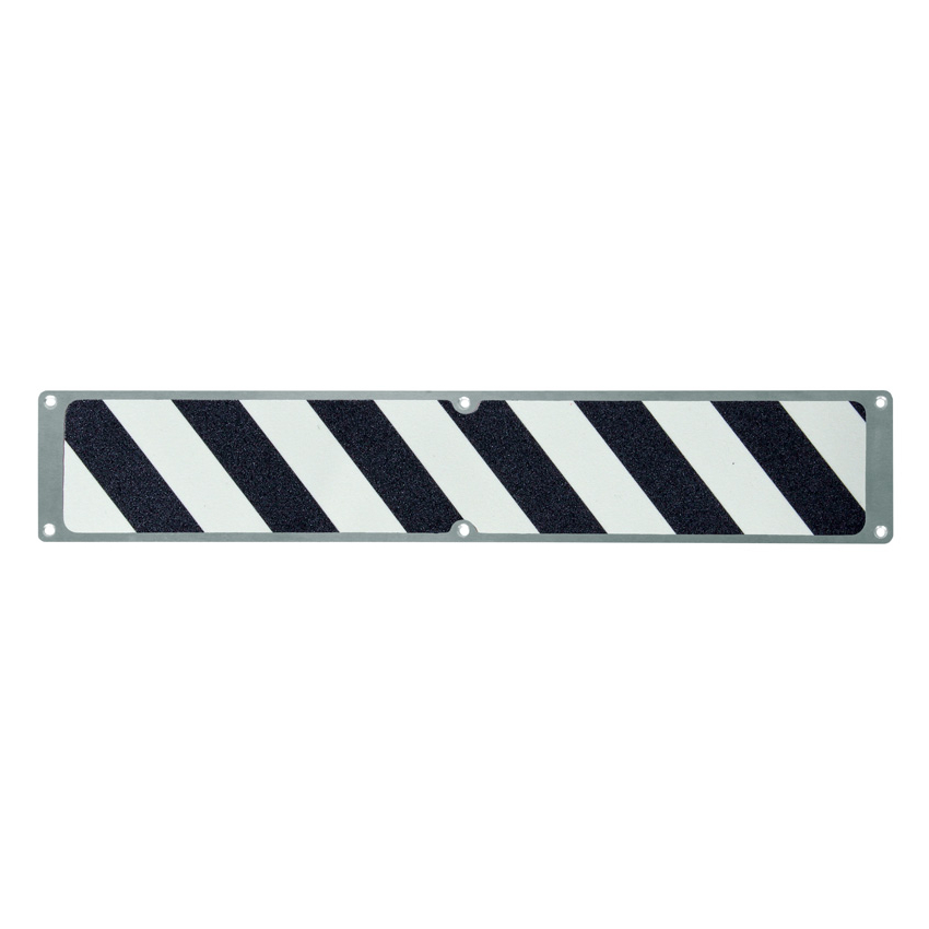 Bandes de marquage Plaque aluminium avec surface antidérapante - 34.8 - 