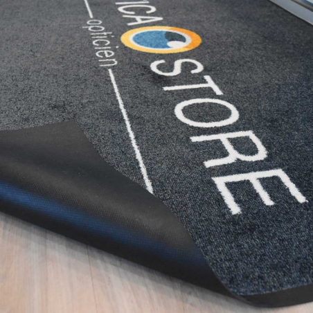 Tapis logo fibres recyclées Tapis logo fibres recyclées