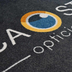 Customized entrance mats Tapis logo fibres recyclées - 108 - COLORSTAR Customized entrance mats Tapis logo fibres recyclées - 108 - COLORSTAR