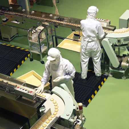Dalles ergonomiques écoresponsables - Tapis antifatigue et de sécurité Dalles ergonomiques écoresponsables - Tapis antifatigue et de sécurité
