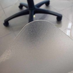 Tapis de Protection de Sol Rectangle Antidérapant Transparent pour Chaise  Roulante de Bureau à Domicile Transparent 5090cm 
