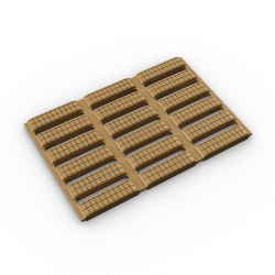 Caillebotis hygiéniques Caillebotis PVC antifongiques - 994.8 - FLOORLINE Caillebotis hygiéniques Caillebotis PVC antifongiques - 994.8 - FLOORLINE