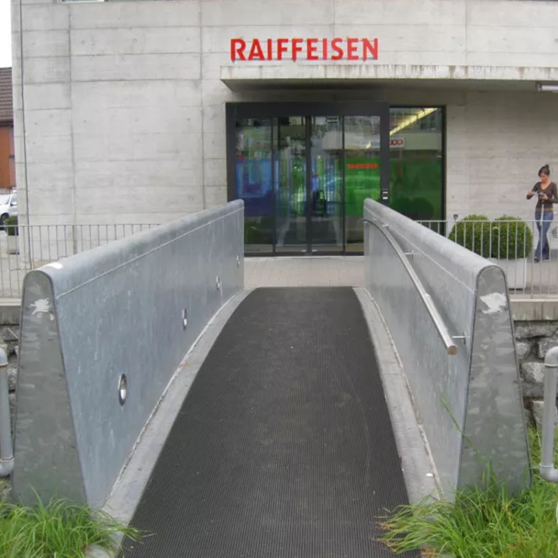 Tapis d'entrée passage intensif Tapis d'entrée antidérapant à rainures spécial fort trafic - 1548 - Frontrunner XT