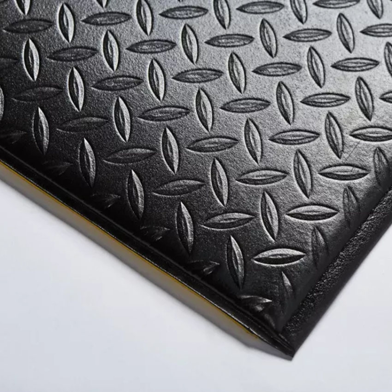 Tapis antifatigues et de sécurité industriel Tapis antifatigue en mousse de Vinyle - 2778 - Tuff Spun Deck