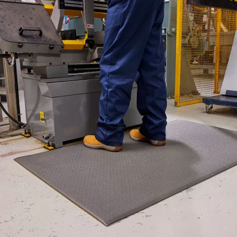Tapis antifatigues et de sécurité industriel Tapis antifatigue surface granulée - 2182.8 - Tuff Spun Wear