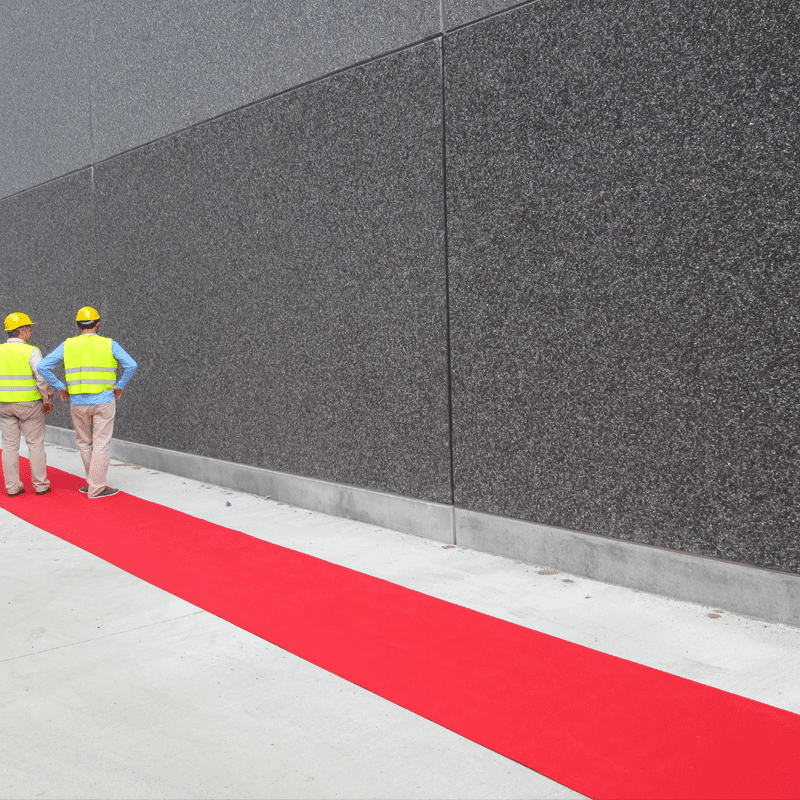 Protection de sol et stockage industriel Moquette fine chemin de sécurité - 192 - Light way