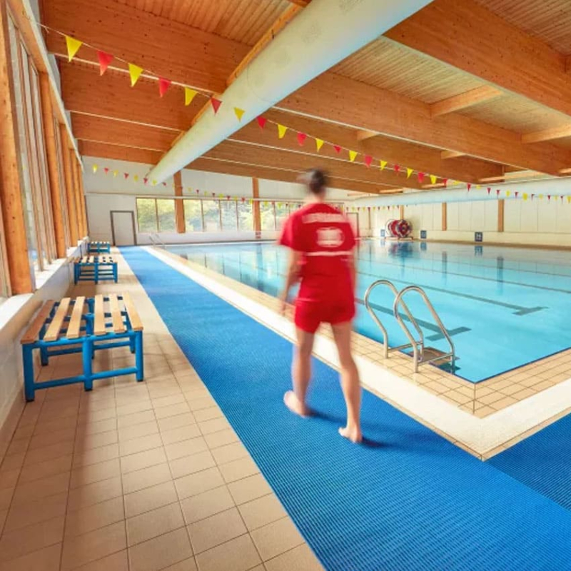 Caillebotis hygiéniques Caillebotis Piscine PVC Antidérapant - 1774.8 - HERONRIB