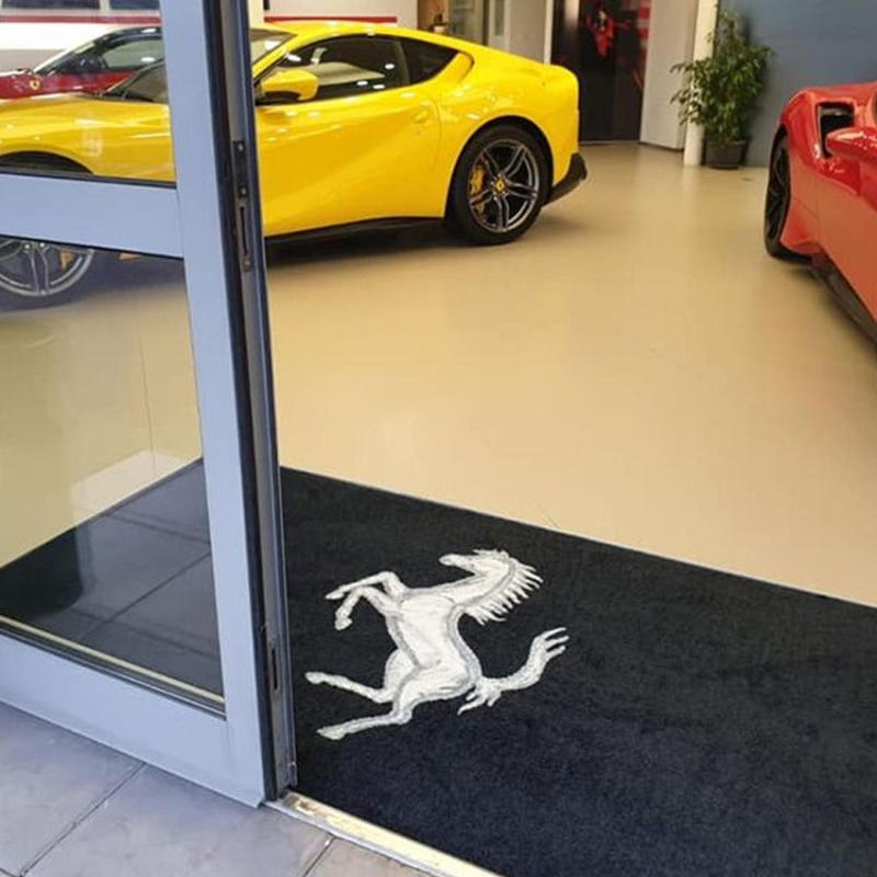 Tapis logo personnalisé Tapis logo fibres tuftées - 0 - NEOLOGO