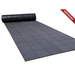 Tapis et revêtements de sols Dalle caoutchouc connectable modulable - 65.316 - 