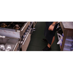 Tapis et revêtements de sols Dalle caoutchouc connectable modulable - 65.316 - 