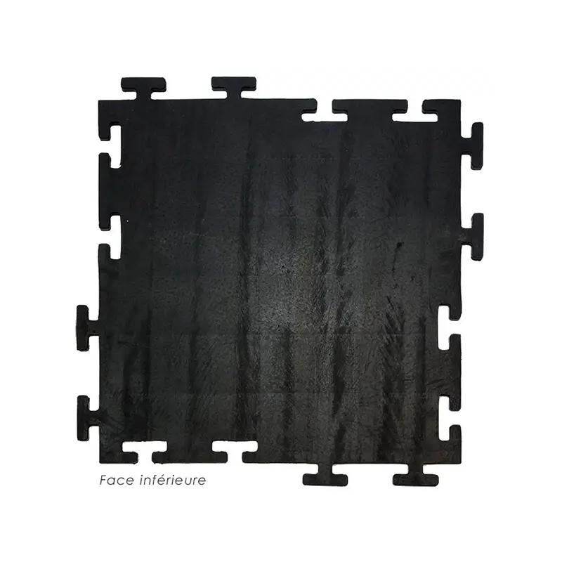 Dalles Dalle caoutchouc très robuste pour patinoire Noir 61x61cm - 0 - M75