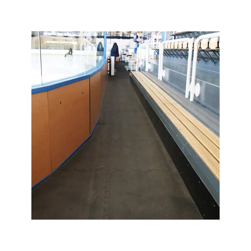 Tapis et revêtements de sols Dalle caoutchouc pour le tour de piste de patinoire - 0 - 