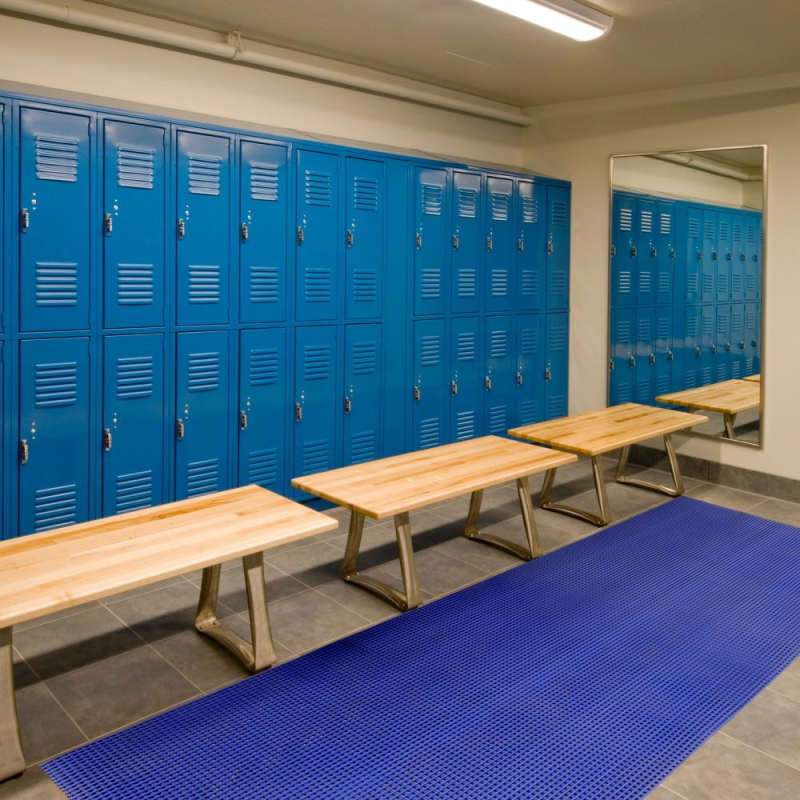 Tapis multi-usage strié à usage industriel antidérapant