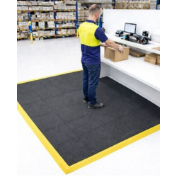 Tapis antifatigue modulaire classique pour travail debout prolongé