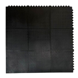 Dalle antifatigue modulaire conforme ESD pour zones d'assemblage et contrôle qualité.