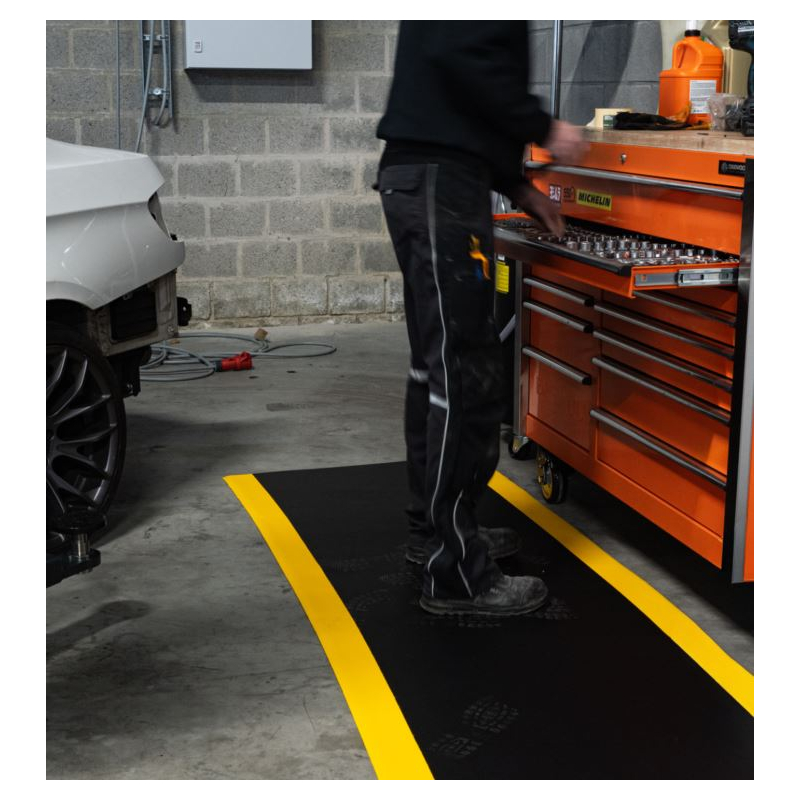 Tapis antifatigue confort ciblé pour station debout 3h